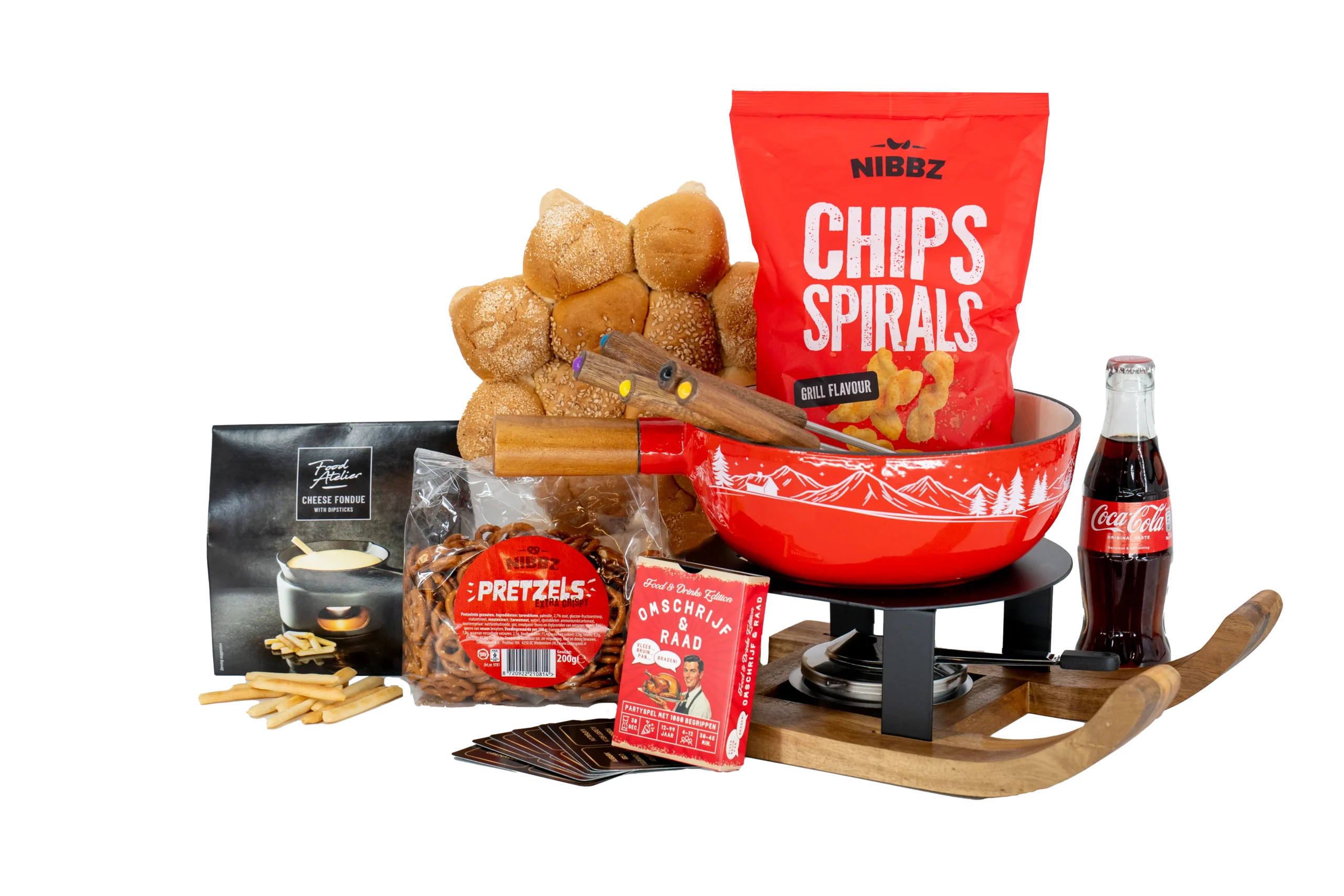 Kerstpakket Cozy fondue night