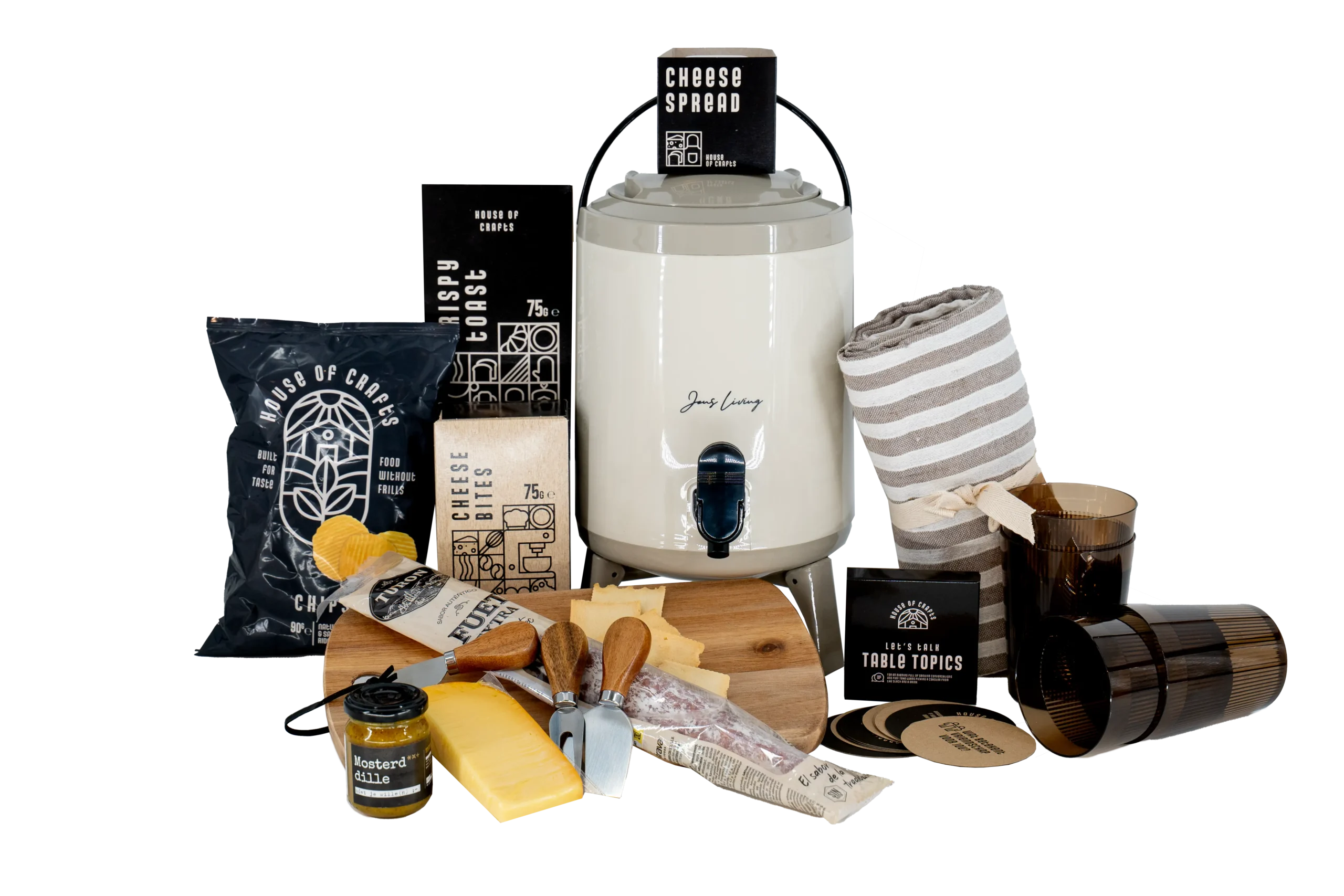 Kerstpakket Drinks & bites