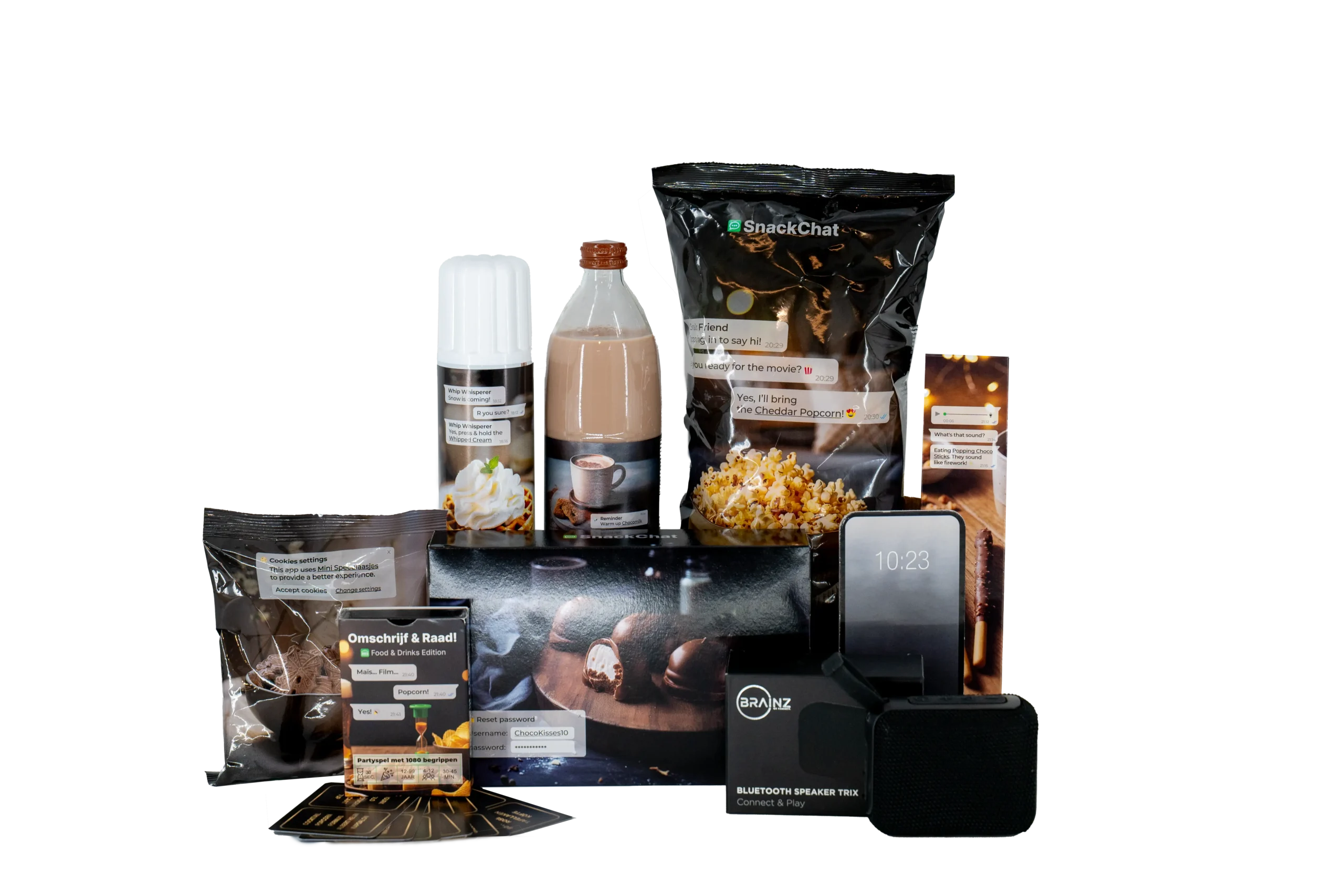 Kerstpakket Snackchat