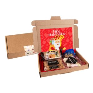 Een kerstpakketbrievenbus is perfect voor medewerkers die thuiswerken.