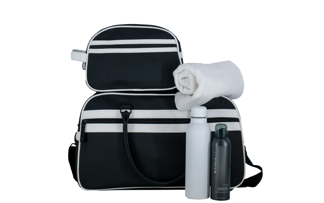 Kerstpakket Retro travel zwart